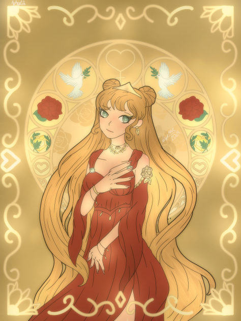 aphrodite, goddess of love and beauty