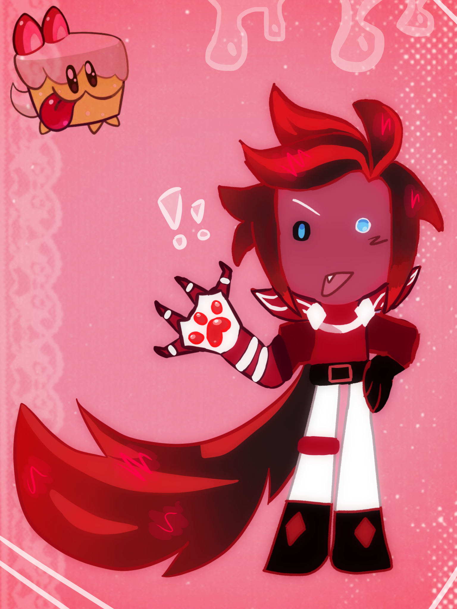 red velvet cookie - ibisPaint