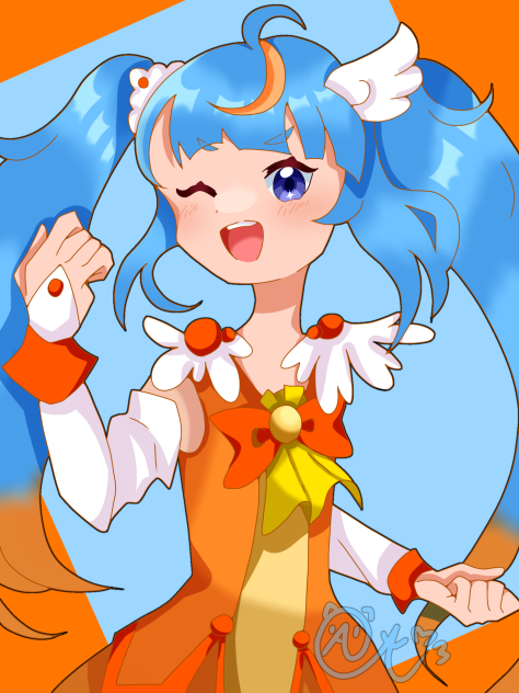 キュアスカイ×キュアサニー