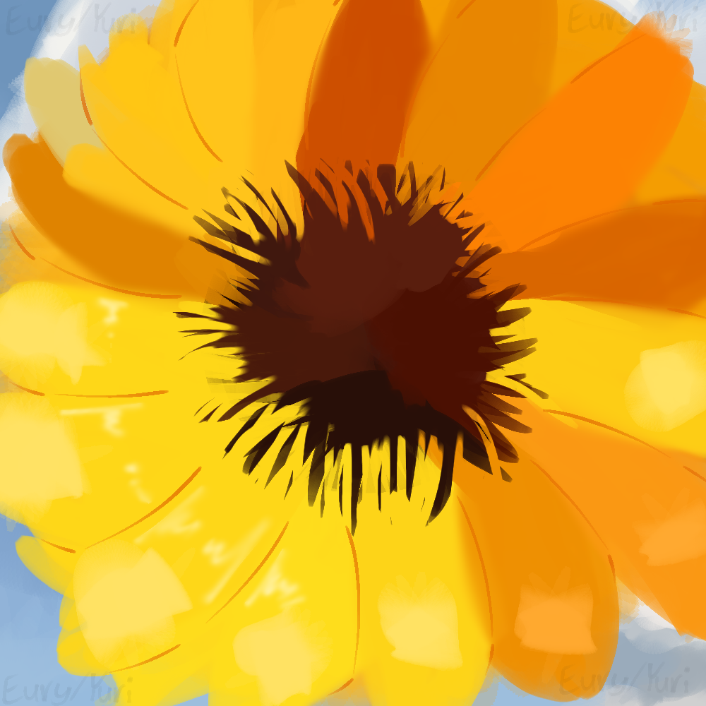 Sunflower 🌼 - ibisPaint