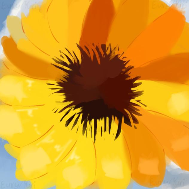 Sunflower 🌼 - ibisPaint