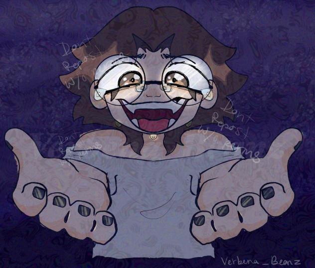 Glowing tears