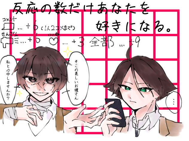 反応の数だけあなたを好きになる