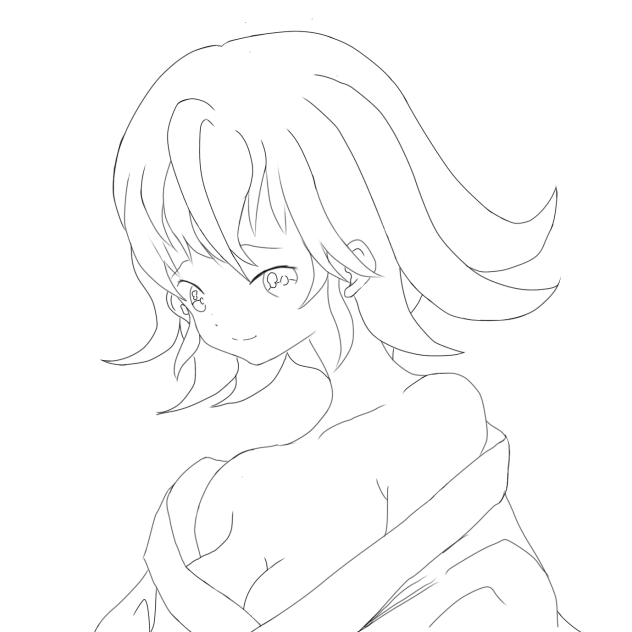 無題373  線画