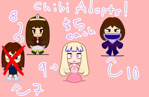 Chibi Adoptables (Batch #2)