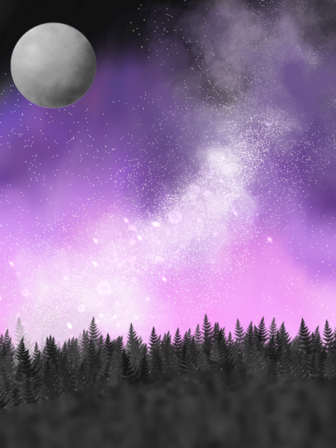 beautiful night - ibisPaint