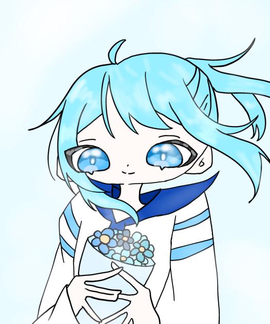 るなさん塗り絵