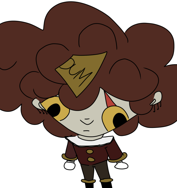 My oc Pierce being a goofy goober