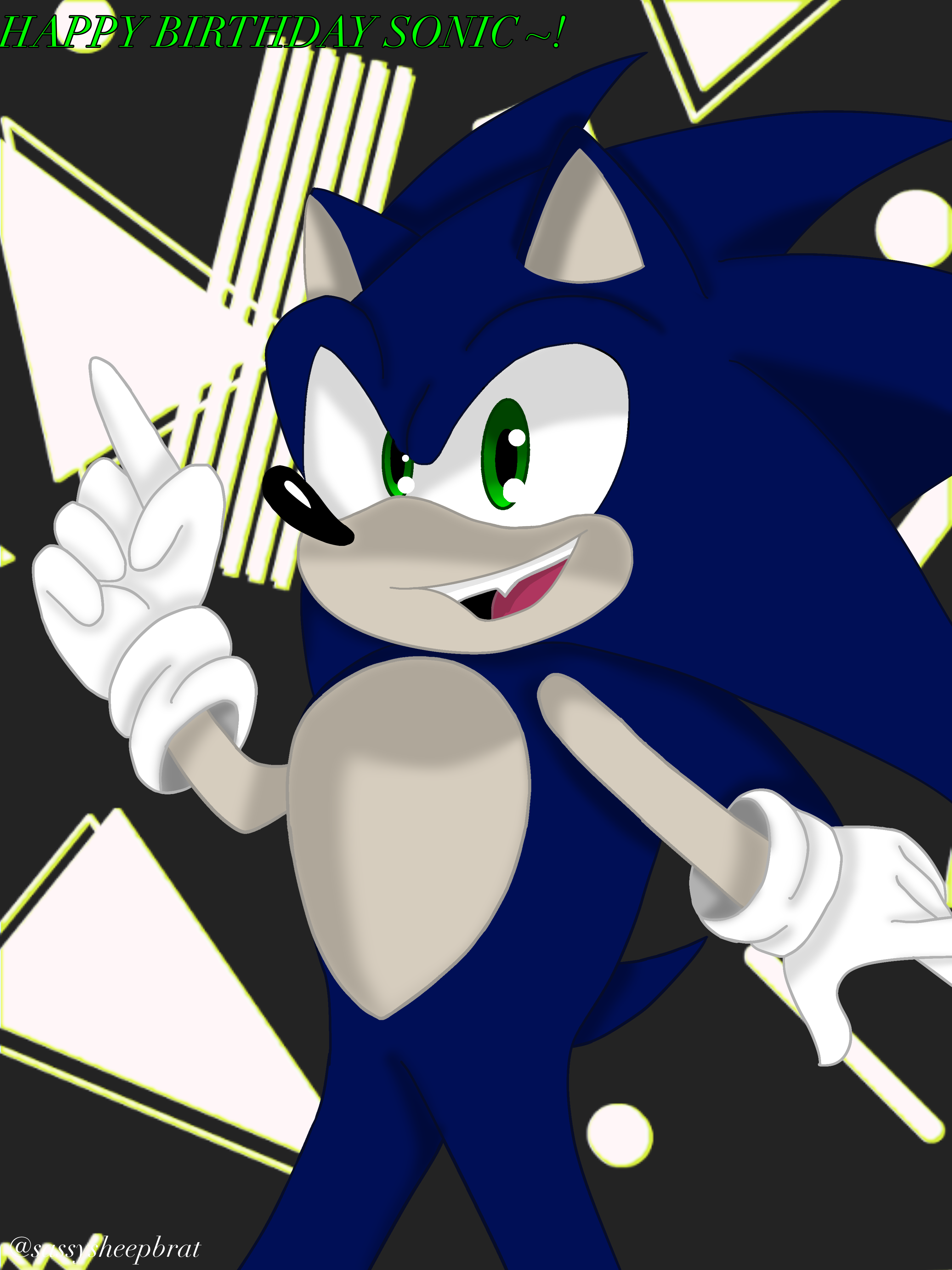 Sonic ! - ibisPaint