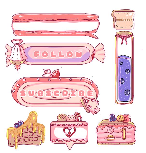 Stream overlay (Sweets)