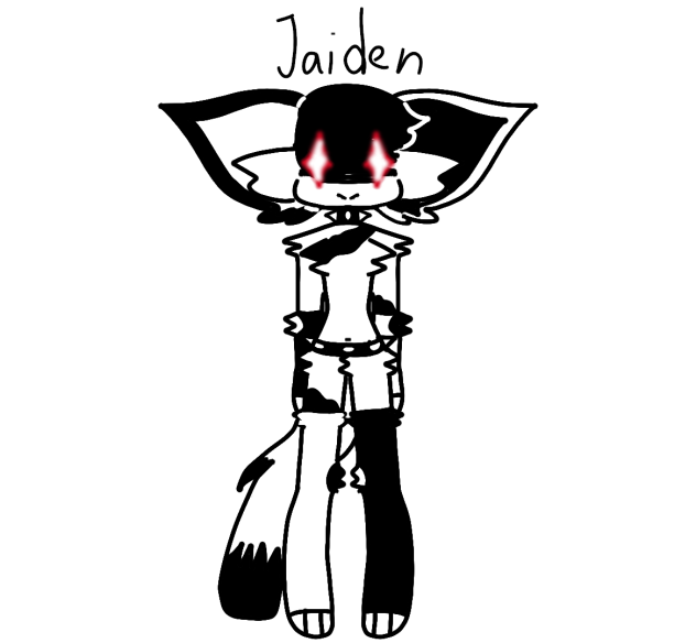 my first furry oc staring at u