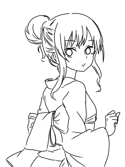 塗り絵希望3