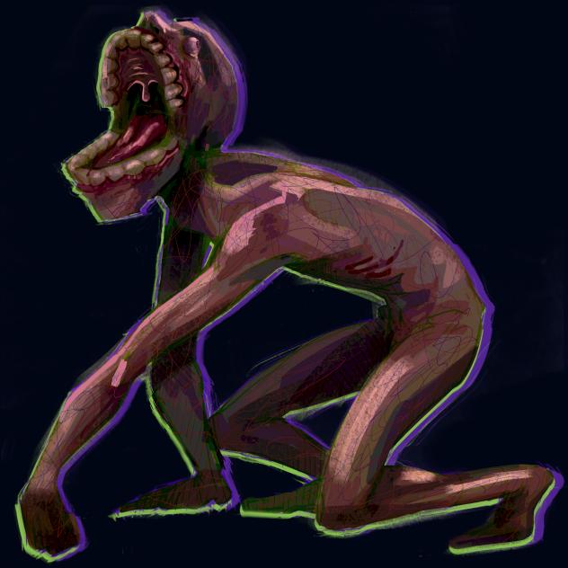 criatura hambrienta