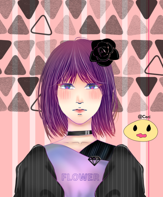Black Rosé - ibisPaint