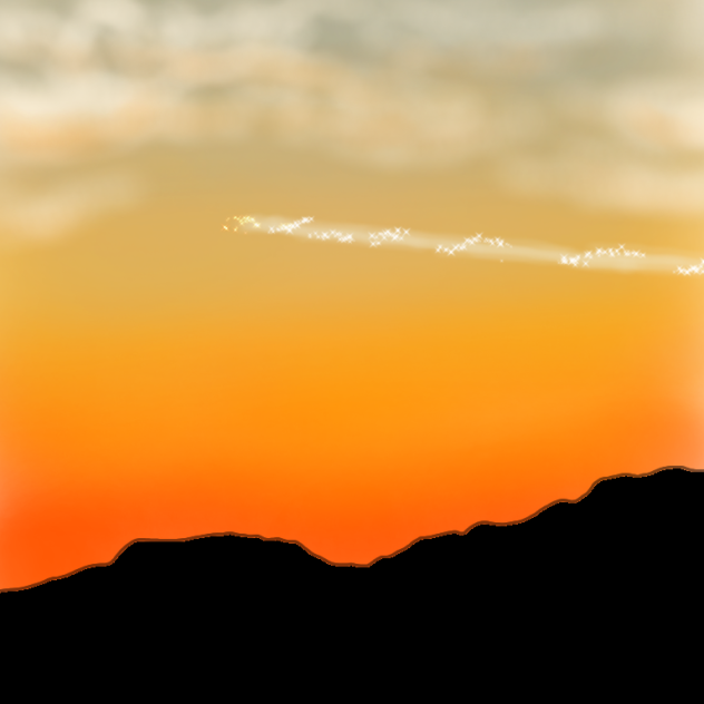 夕暮れ時