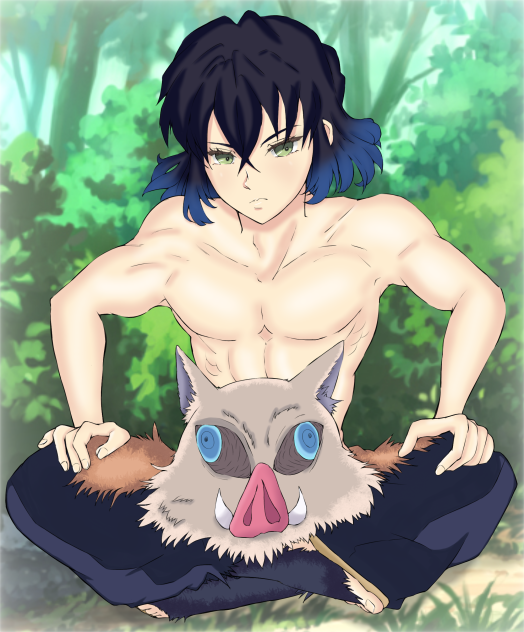 嘴平伊之助 🐗 (Kimetsu no yaiba)