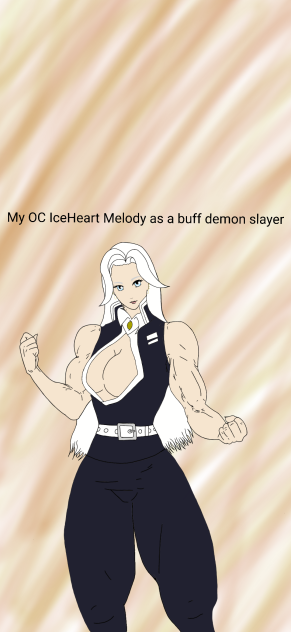 my OC IceHeart Melody buff