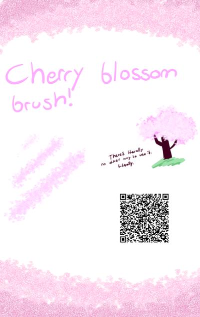 Cherry blossom brush! - ibisPaint