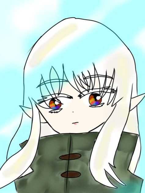 妹の絵です