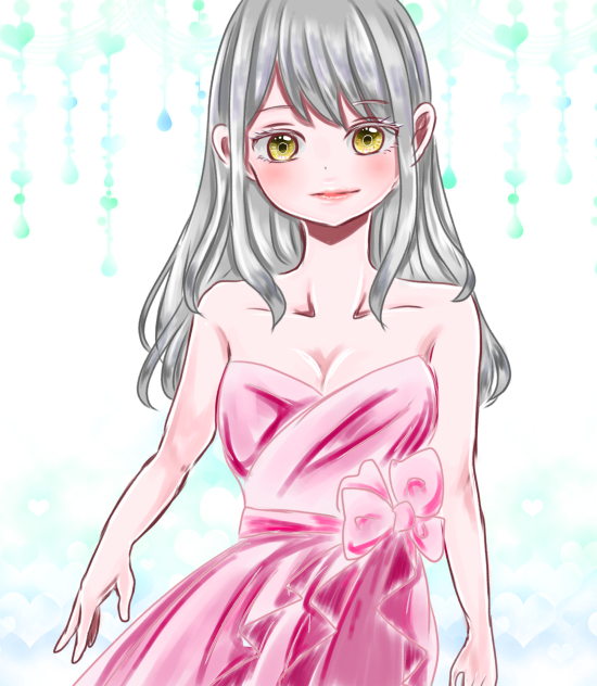 銀髪の花嫁