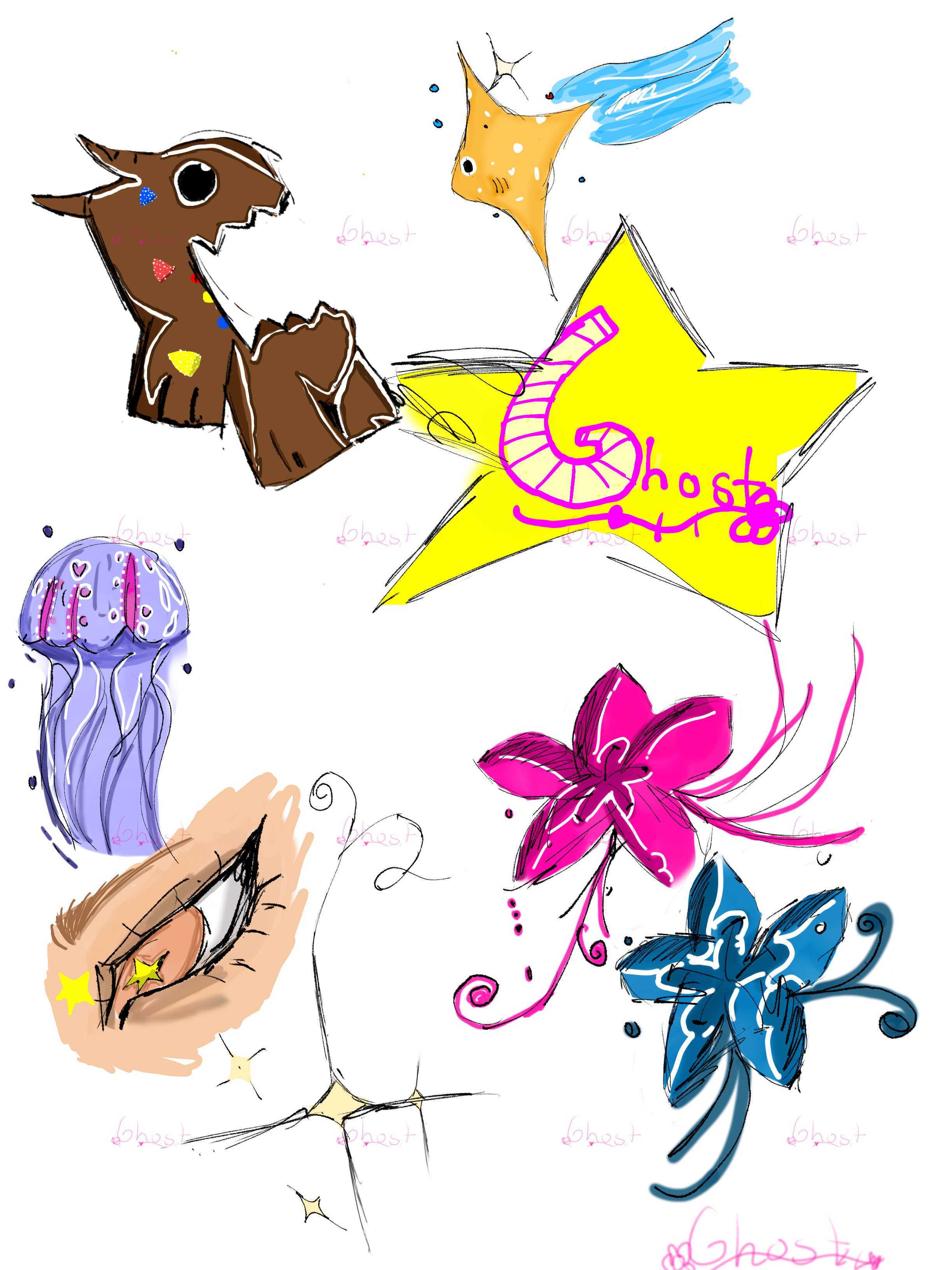 some doodles. - ibisPaint