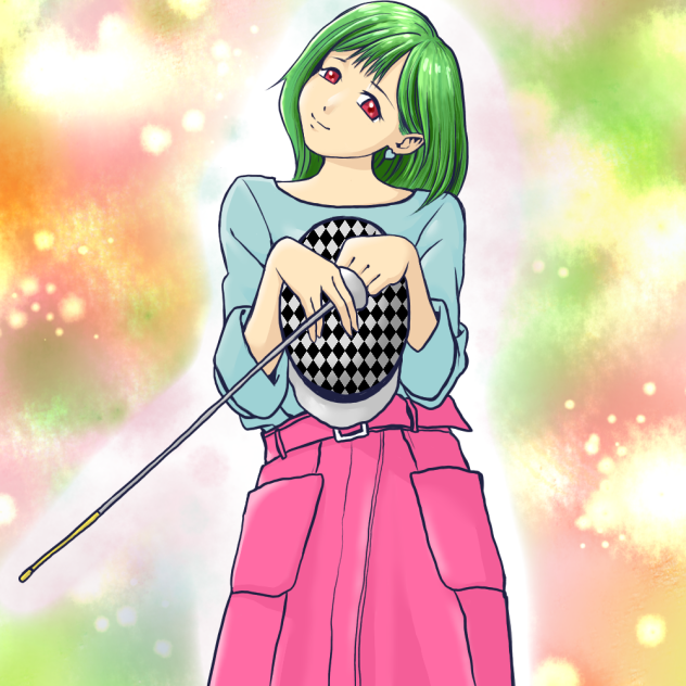 フェンシング ガール ピンク