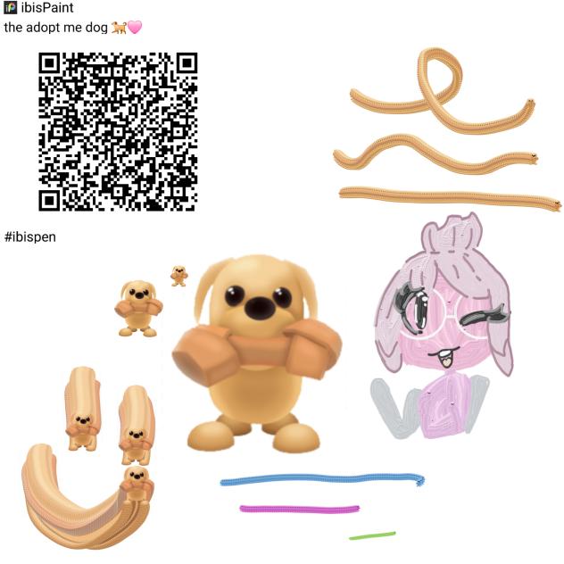 the adopt knee dog 🤠 - ibisPaint