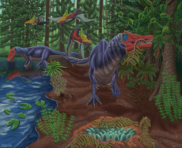 Irritator and Thalassodromeus