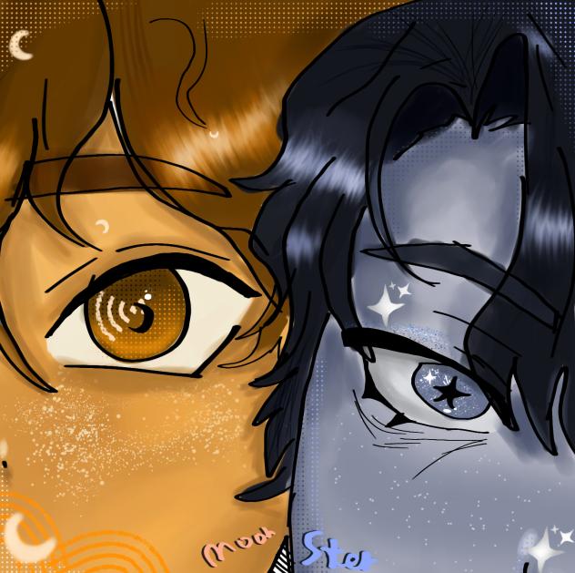 Moon & Star - ibisPaint
