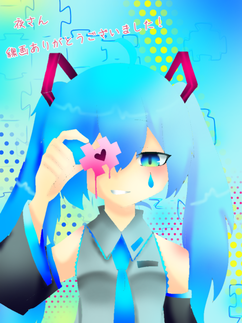 パズルガール色塗り