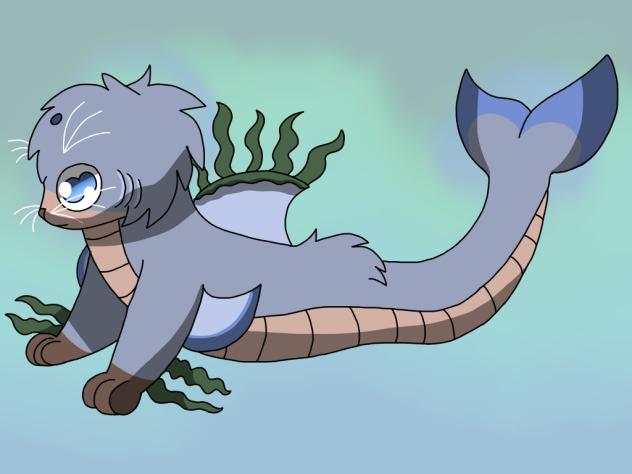 Kreatures, Otter+Dolphin+Kelp= Kelphin.