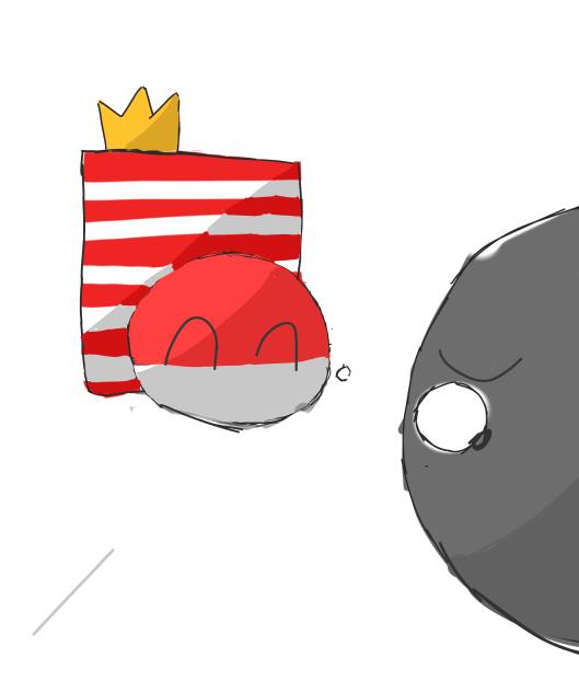 countryballs Indonesia and majapahit