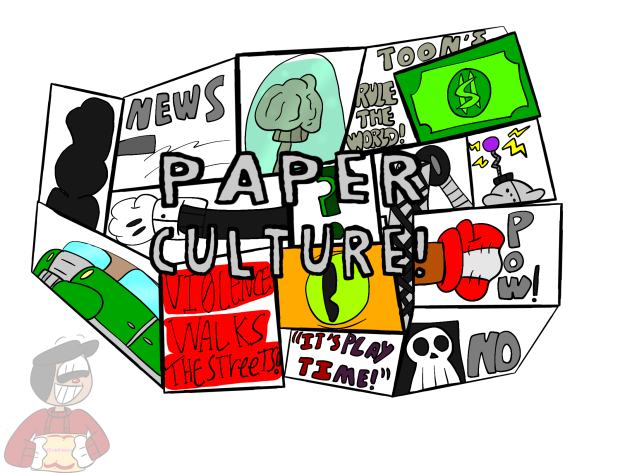 Paper culture band logo