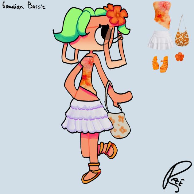 hawaiian bassieee