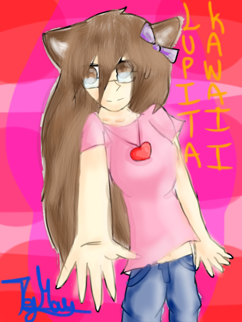 Speed Art- Lupita Kawaii (remastered)