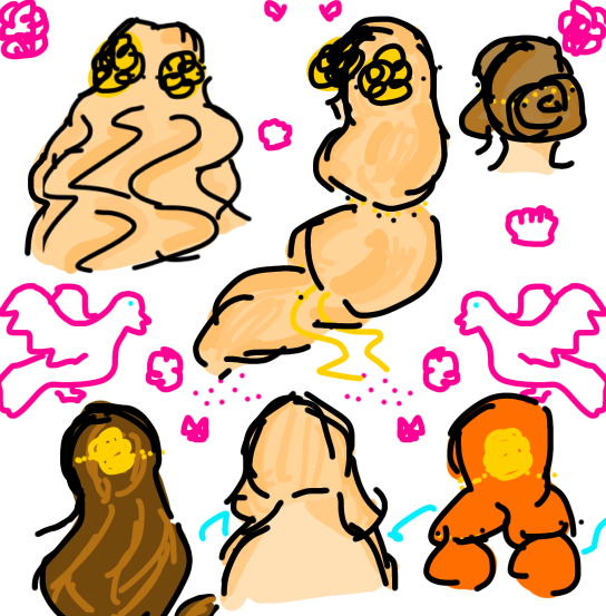 My Aphrodite hairstyle
