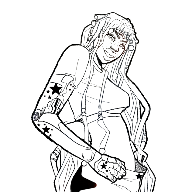 OC coloring page