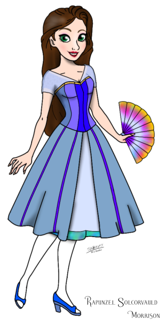 Rapunzel Morrison brunette l