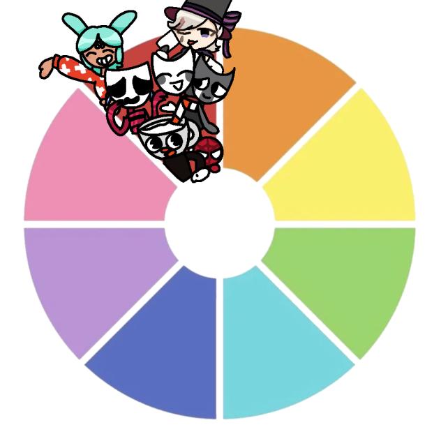 Color wheel of characters pt.6