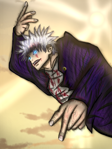 五条悟　　天上天下唯我独尊