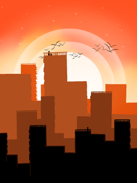 Sunset - ibisPaint