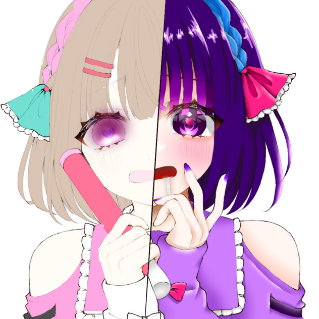オタの子塗り絵〜