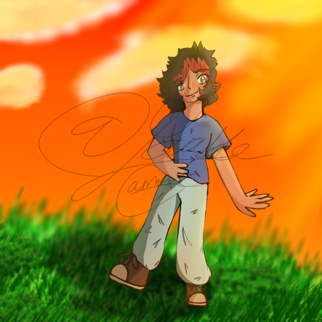 Charley In The Sunset!