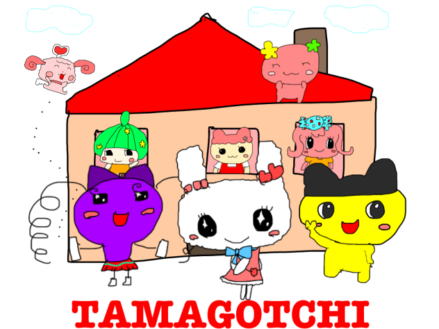 たまごっちのイラスト