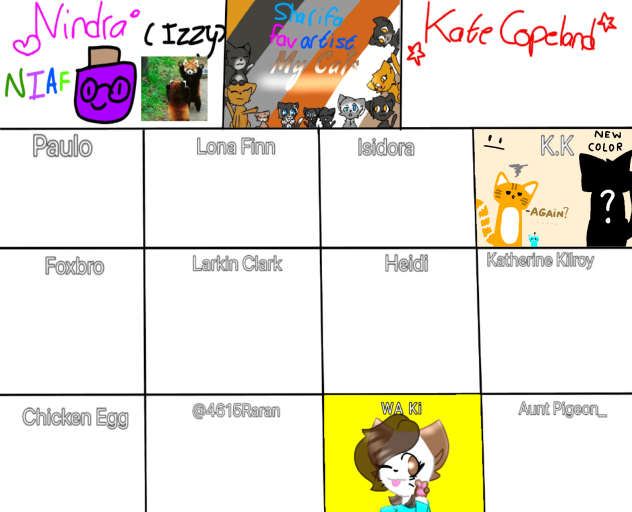 fav artists.collab