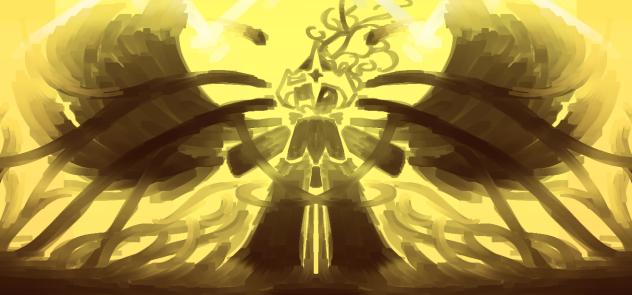 weird banner thing for a character