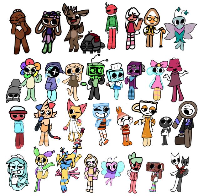 EVERY DANDYS WORLD TOON