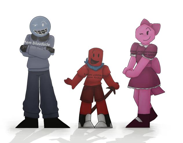 Bluudude, c00lkidd and Pr3typriincess