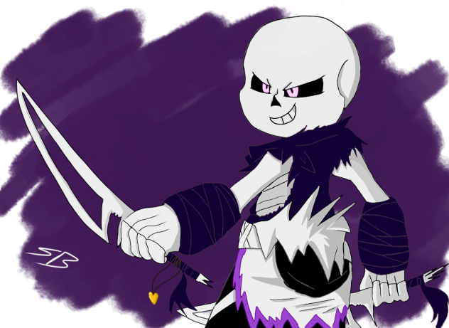 Cross [Underverse Season Two] Speedpaint - ibisPaint