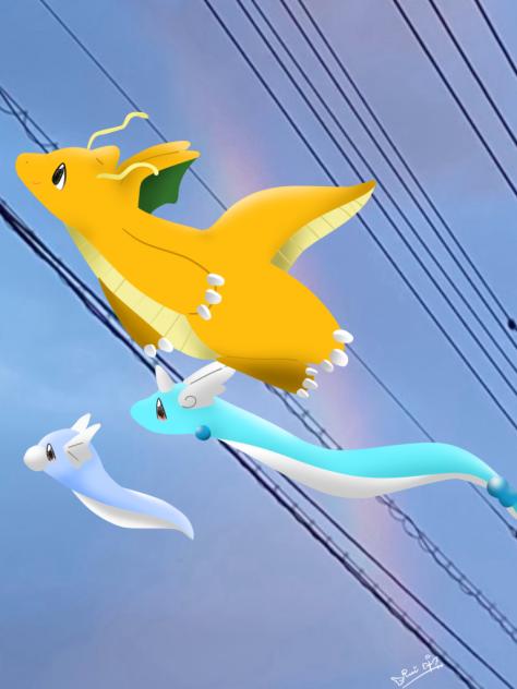 空を見上げて